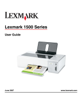 Lexmark 1500 User manual