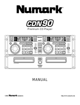 Numark Industries CDN90 User manual