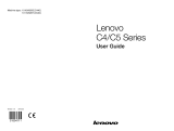 Lenovo C3 Series User manual