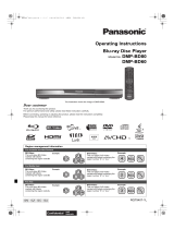Panasonic DMP-BD60GZ User manual