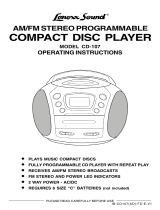 Lenoxx Electronics CD-107 User manual