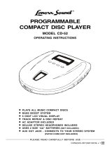 Lenoxx CD-52 User manual