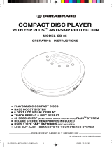 Lenoxx Electronics CD85 User manual