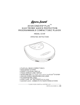 Lenoxx CD-87 User manual
