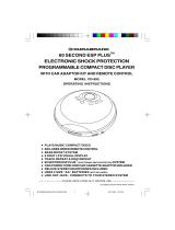 Lenoxx Electronics CD-895 User manual