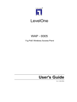 LevelOne WAP-0005 User manual