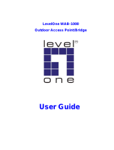 LevelOne WAB-1000 User manual