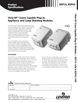 Leviton RZP03-1LW User manual