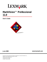 Lexmark MarkVision Professional 11.0 User manual