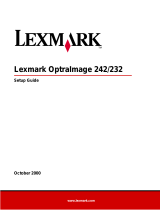 Lexmark 16A0310 - OptraImage 242 User manual