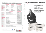 Lexmark 2400 Series User manual