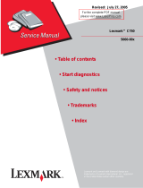 Lexmark 5060-00x User manual