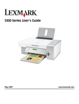 Lexmark 21B4400 - X 5340 Color Inkjet User manual