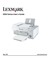 Lexmark 6500 Series User manual