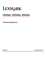Lexmark 925de User manual
