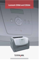 Lexmark E350d User manual