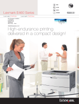 Lexmark E460 User manual