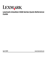 Lexmark Intuition S505 User manual