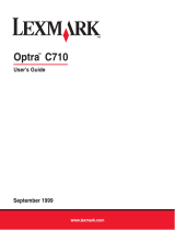 Epson OPTRA C710 User manual