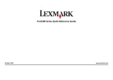 Lexmark Pro5500 Series User manual