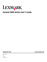 Lexmark S815 User manual