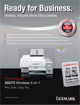 Lexmark X6575 User manual