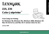 Lexmark Z35 User manual