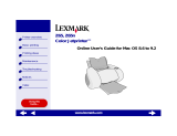 Lexmark Z65N User manual