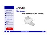Lexmark Z45SE User manual
