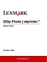 Lexmark Z65P User manual