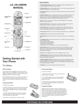 LG Electronics 125 User manual