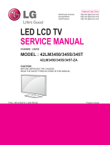 LG Electronics 42LM3450/345S/345T-ZA User manual