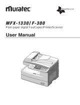 Muratec F-300 User manual