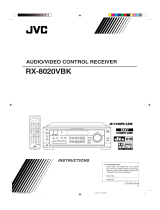 JVC RX-8020VBK User manual