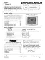 White Rodgers 1F95-1271 User manual