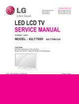 LG 42LT760H-ZA User manual