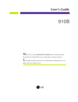 LG Electronics 910B User manual