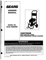 Craftsman 919.762000 User manual