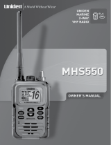 Uniden MHS550 User manual