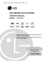 LG Electronics LF-D7150 User manual
