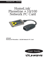 Linksys HomeLink HPN100 User manual