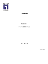 LevelOne MUS-2500 User manual