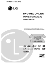 LG DR1F9M User manual