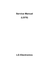 LG LS70 User manual