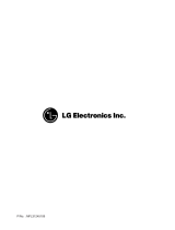 LG Electronics MFL31245109 User manual
