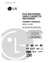 LG Electronics RC199H User manual