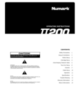 Numark II2200 User manual