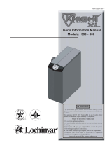 Lochinvar KNIGHT 399 - 800 Operating instructions