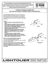 Lightolier 6046 User manual