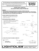 Lightolier 9153 User manual